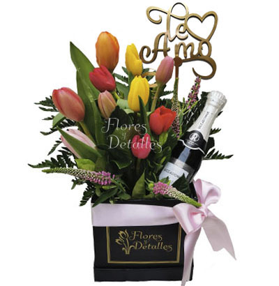 A36 Box 10 Tulipanes Mixtos