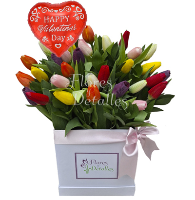 SV40 Box 25 Tulipanes Mixtos
