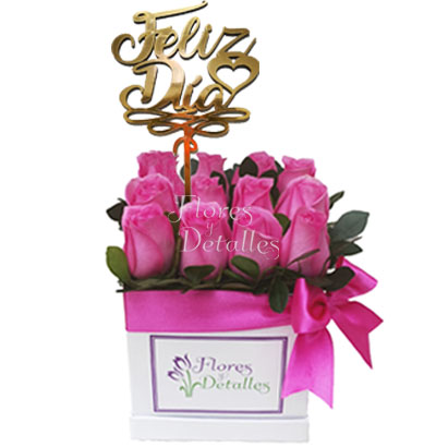 DE0 Box 12 Rosas Rosadas