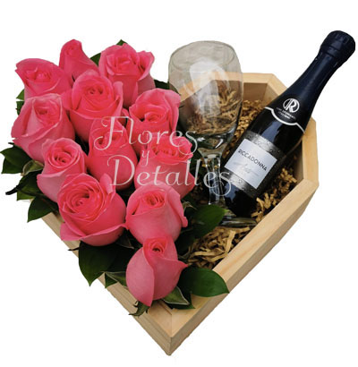 DE0 Java 12 rosas rosadas