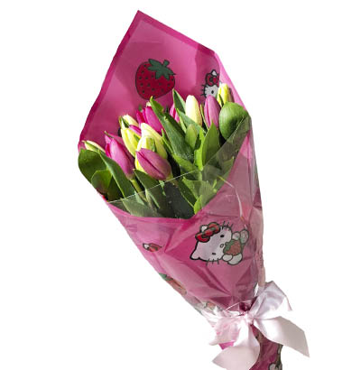 HK10 Ramo 20 Tulipanes Mixtos