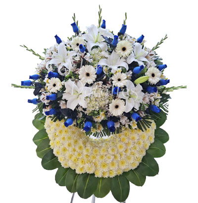 Corona Fúnebre Clásica 12