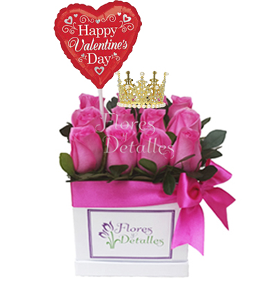 SV    Box 12 Rosas Rosadas