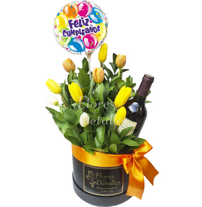 CU Box 10 Tulipanes Mixtos