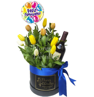 AH Box 10 Tulipanes Mixtos
