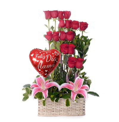 MA38 Arreglo 16 Rosas Rojas