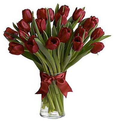 MA36 Jarrón 20 Tulipanes 