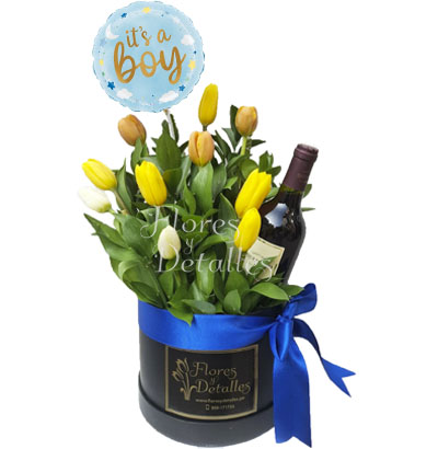 NCN17 Box 10 Tulipanes Mixtos