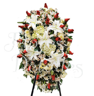 Corona Funebre Moderna 08