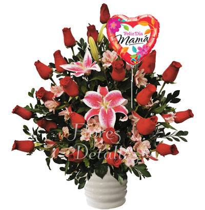 MA33 Arreglo 24 Rosas Rojas
