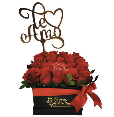 A39 Box 24 Rosas Rojas