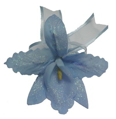 Orquídea Artificial Celeste