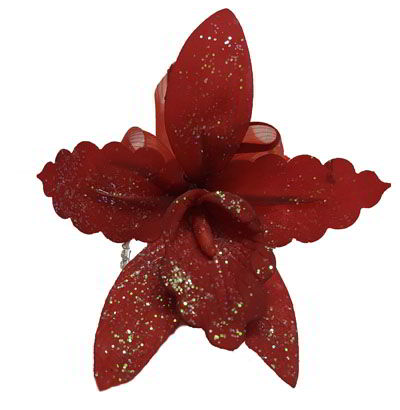 Orquídea Artificial Roja