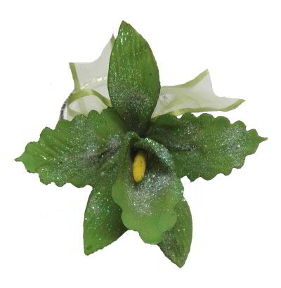 Orquídea Artificial Verde