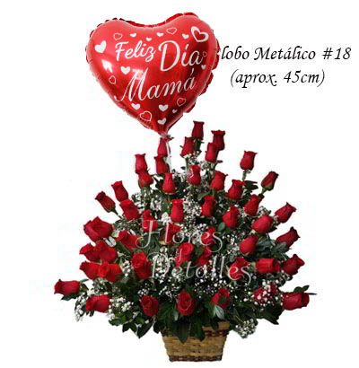 MA40 Arreglo con 50 rosas 