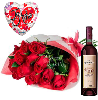 DE11 Ramo 12 Rosas Rojas 