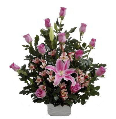 DE21 Arreglo con 12 Rosas