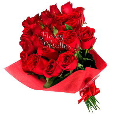 A30 Ramo 24 Rosas Rojas
